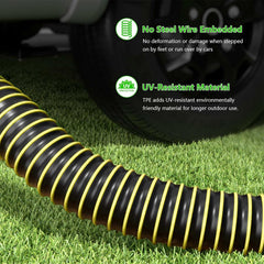 Beimola compact hose design fits neatly in standard RV storage.