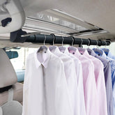 Beinhome car clothes hanger bar extended to 63 inches for organized road trips