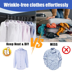 Beinhome rubber sleeves prevent hangers from sliding