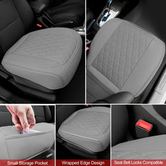 BEITK edge-wrapping design adds protective three-dimensional coverage in gray