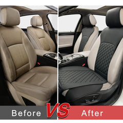 BEITK seat cover with storage pocket detail for organizing essentials