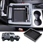 Bekantogy Grenadier armrest tray front view shows a tidy, within-reach storage upgrade.