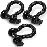 Bekith D-ring shackle pack for reliable recovery on rugged trails.