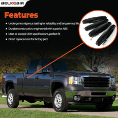 BELKEBIR rear passenger door handle black restores exterior look
