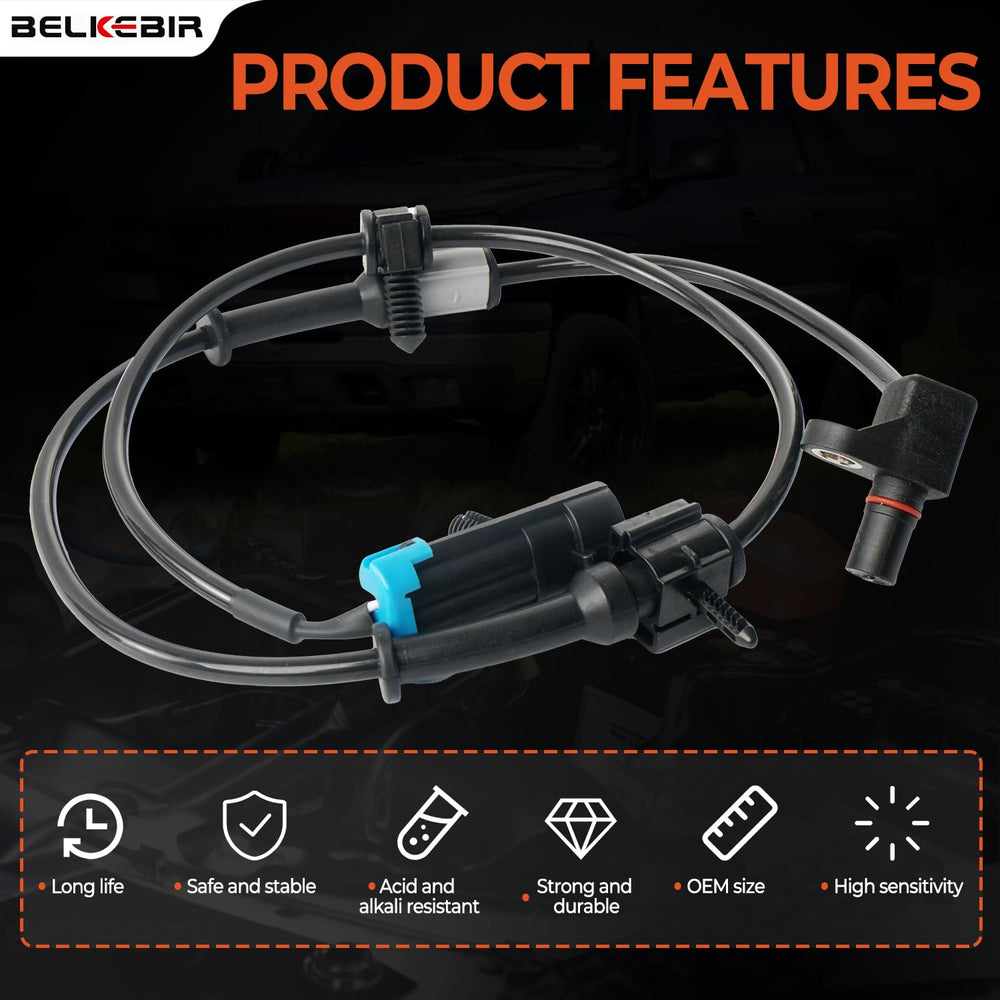 BELKEBIR abs sensor durability close-up shows wear resistance