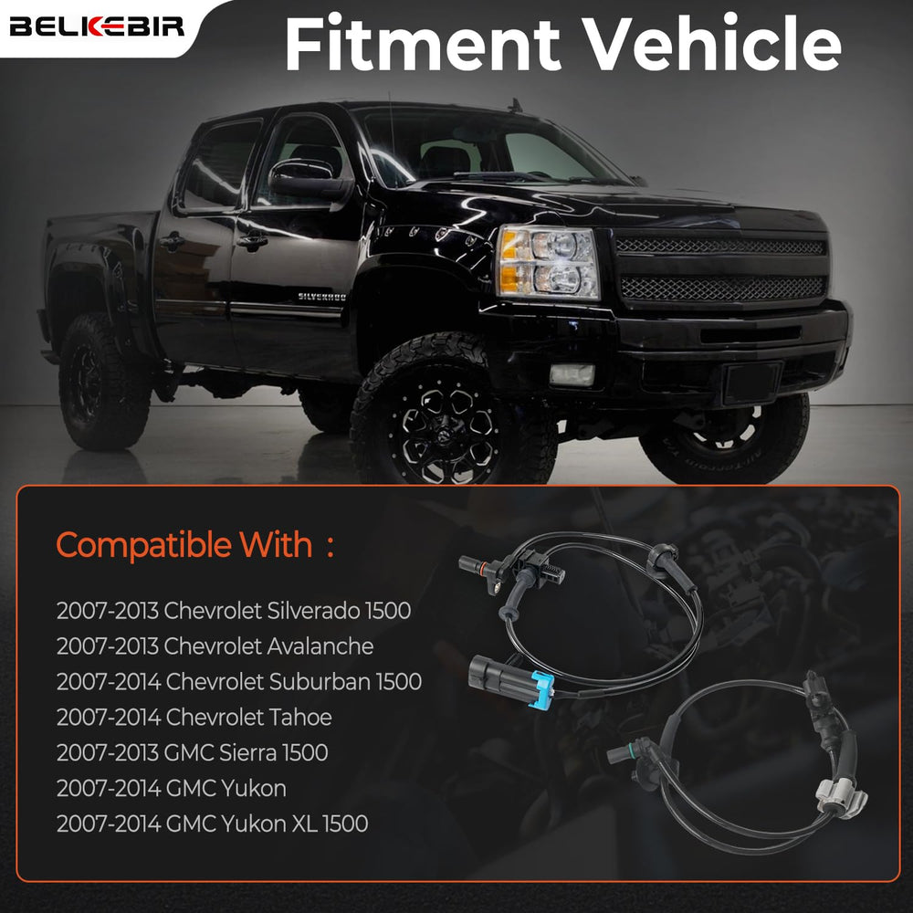 BELKEBIR ABS wheel sensor front-right preserves anti-lock braking system