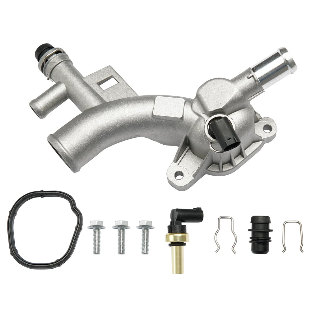 BELKEBIR aluminum coolant housing outlet for Cruze 1.4L with durable construction.