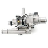 BELKEBIR aluminum thermostat housing with sensor ensures reliable engine cooling.