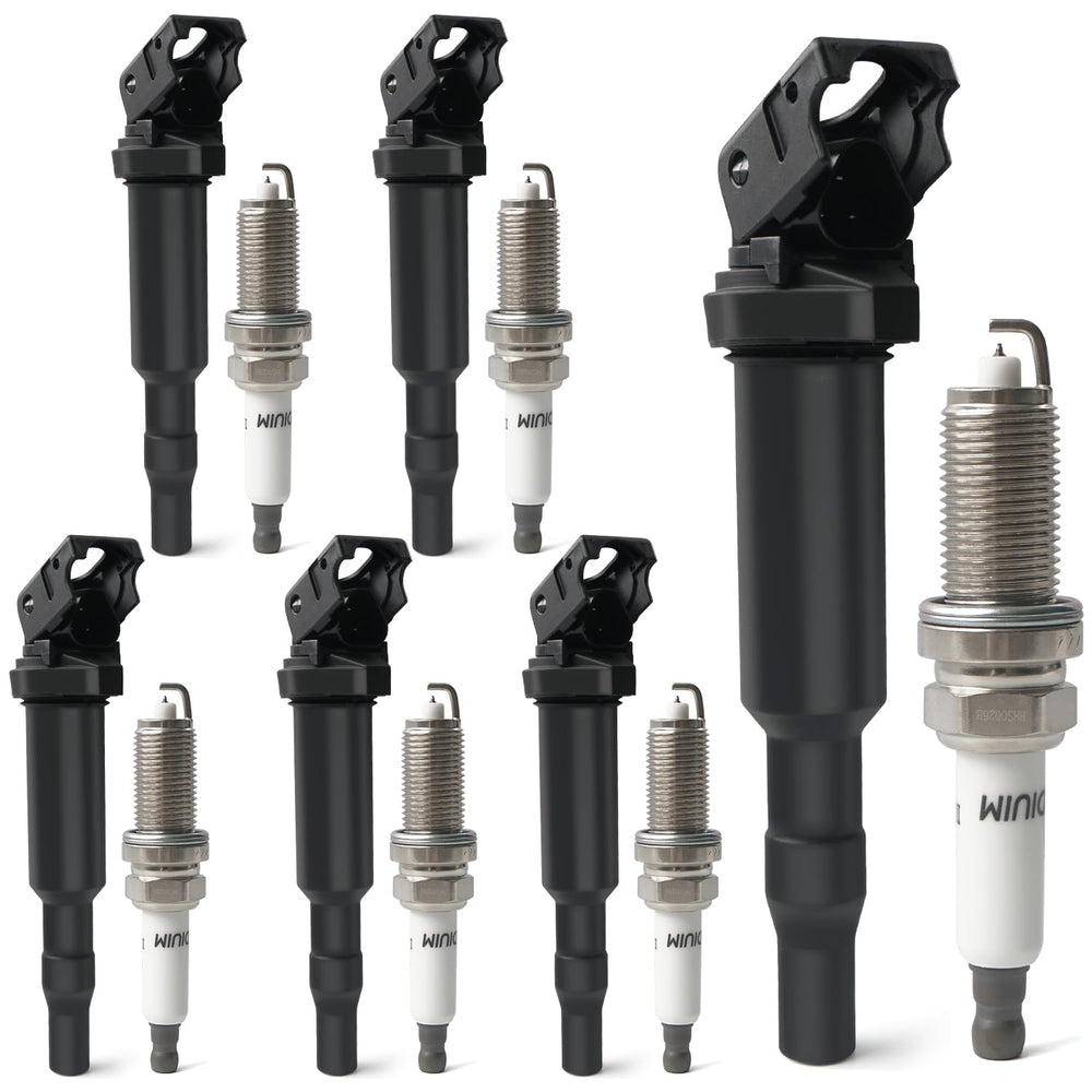 BELKEBIR ignition coil pack front view for 3.0L BMW, precise fit.