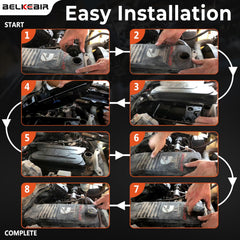 BELKEBIR CCV filter on engine bay improves ventilation flow