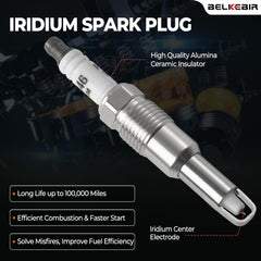 BELKEBIR high-energy ignition system visual emphasizes improved throttle response and efficiency.