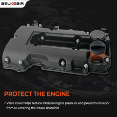 BELKEBIR integrated PCV system supports smoother engine operation.
