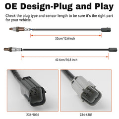 Belkebir downstream oxygen sensor close-up for cleaner emissions
