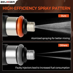 BELKEBIR plug-and-play injectors simplify replacement with minimal tools.