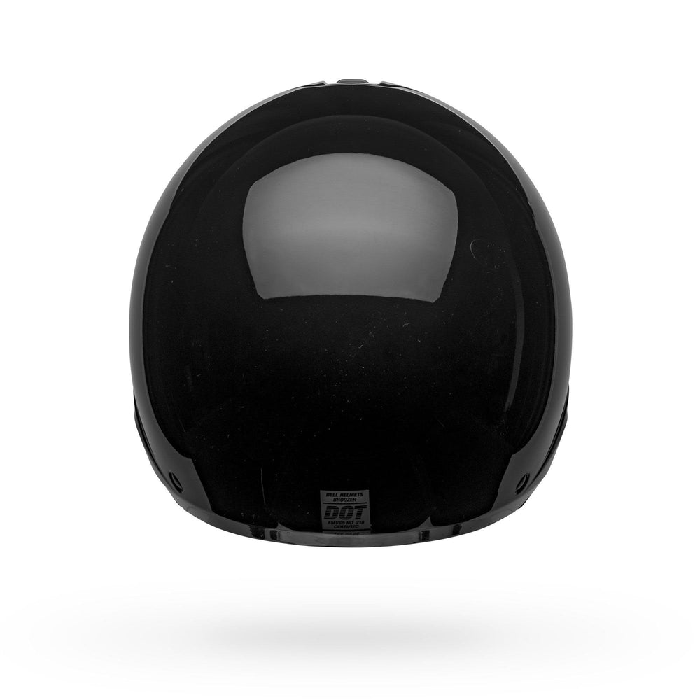 Bell Broozer gloss black removable chin bar, 2-in-1 versatility in action