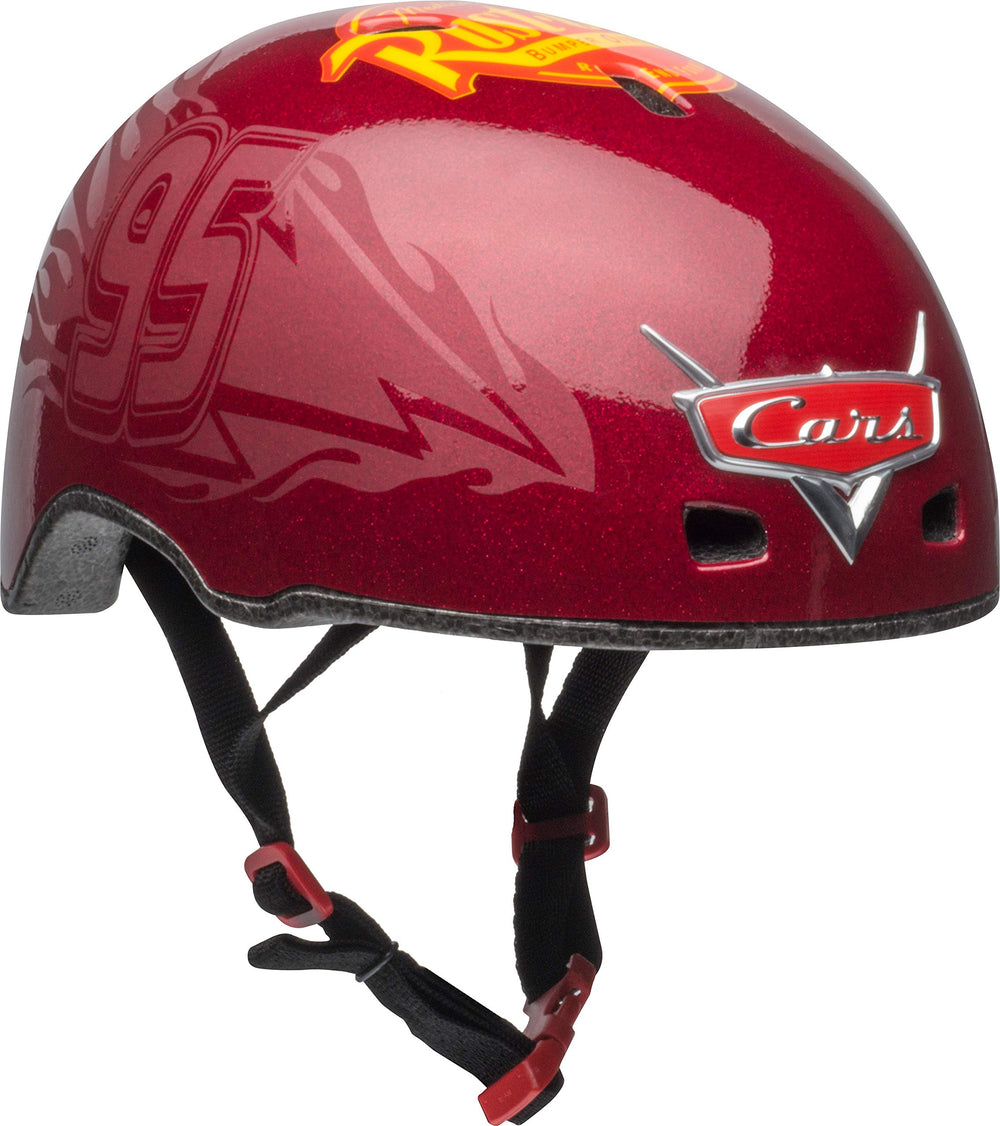 Bell Cars Chrome Ghost Flame helmet with top and rear vents for cooling