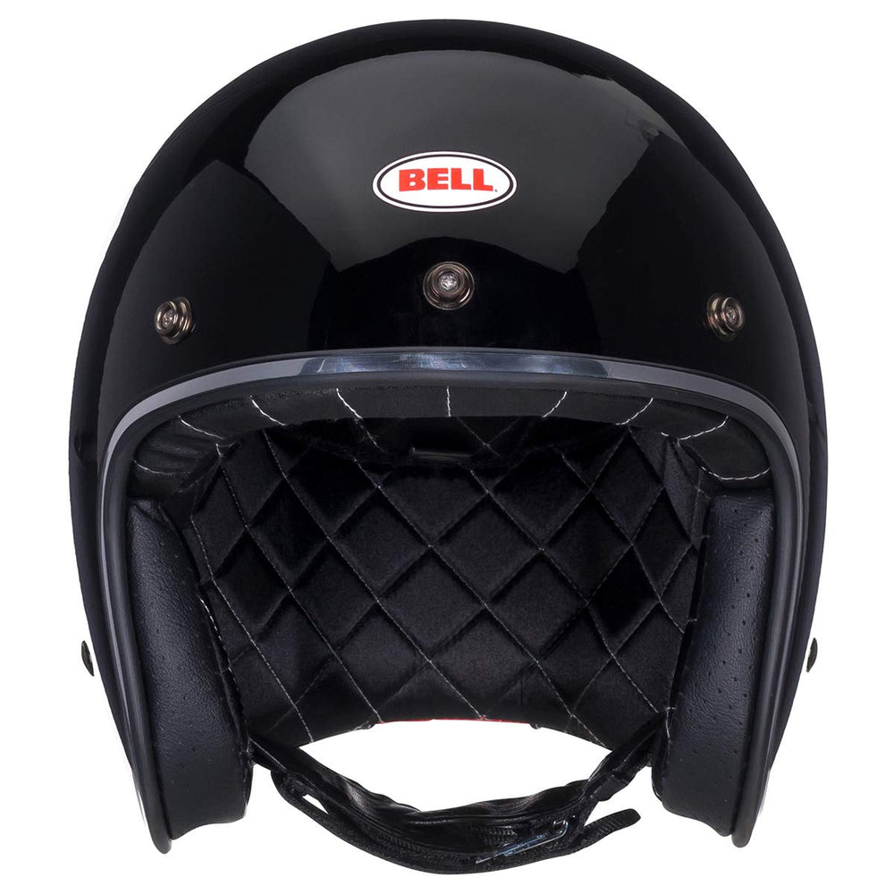 Bell Custom 500 helmet side view; retro look with versatile urban protection.