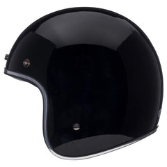 Bell Custom 500 fiberglass shell delivers sturdy protection while remaining light