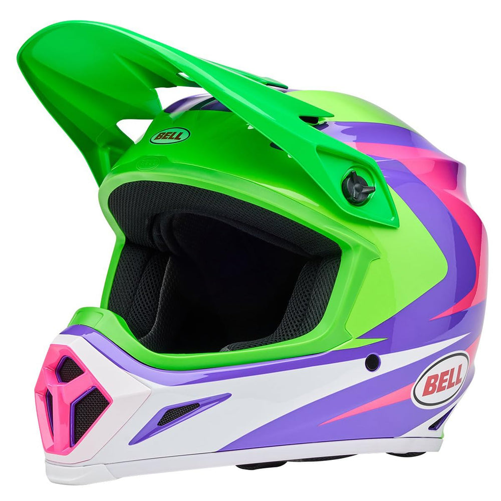 Bell MX-9 MIPS outer shell with gloss jackal finish for rugged off-road use.