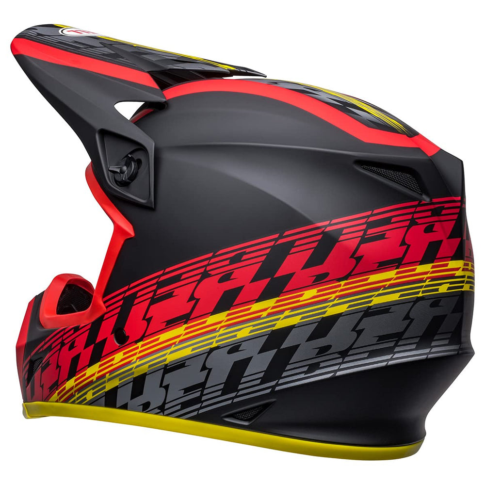 Bell MX-9 MIPS removable liner simplifies cleaning after muddy rides.