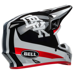 Bell MX9 Twitch DBK24 ionic padding stays quick-drying and odor-controlled