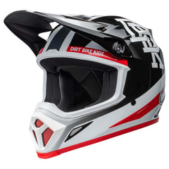 Bell MX9 Twitch DBK24 adjustable visor enables shading flexibility on trails