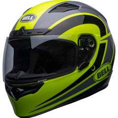 Bell Qualifier DLX MIPS Blitz helmet, back view, bold design with integrated branding
