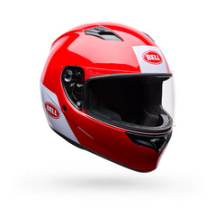 Bell Qualifier helmet front view highlighting aggressive styling and secure fit.