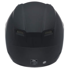 Bell Qualifier chin strap close-up in matte black emphasizing secure buckle and fit