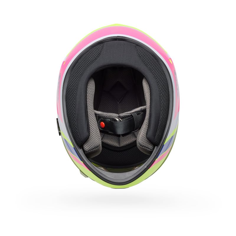 Bell Qualifier helmet removable liner simplifies cleaning after long trips.
