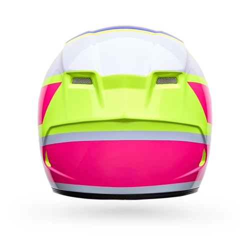 Bell Qualifier with face shield demonstrates quick-drying Ionic+ padding comfort and freshness.