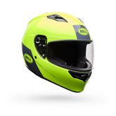 Bell Qualifier helmet front view with aggressive styling for confident street riding