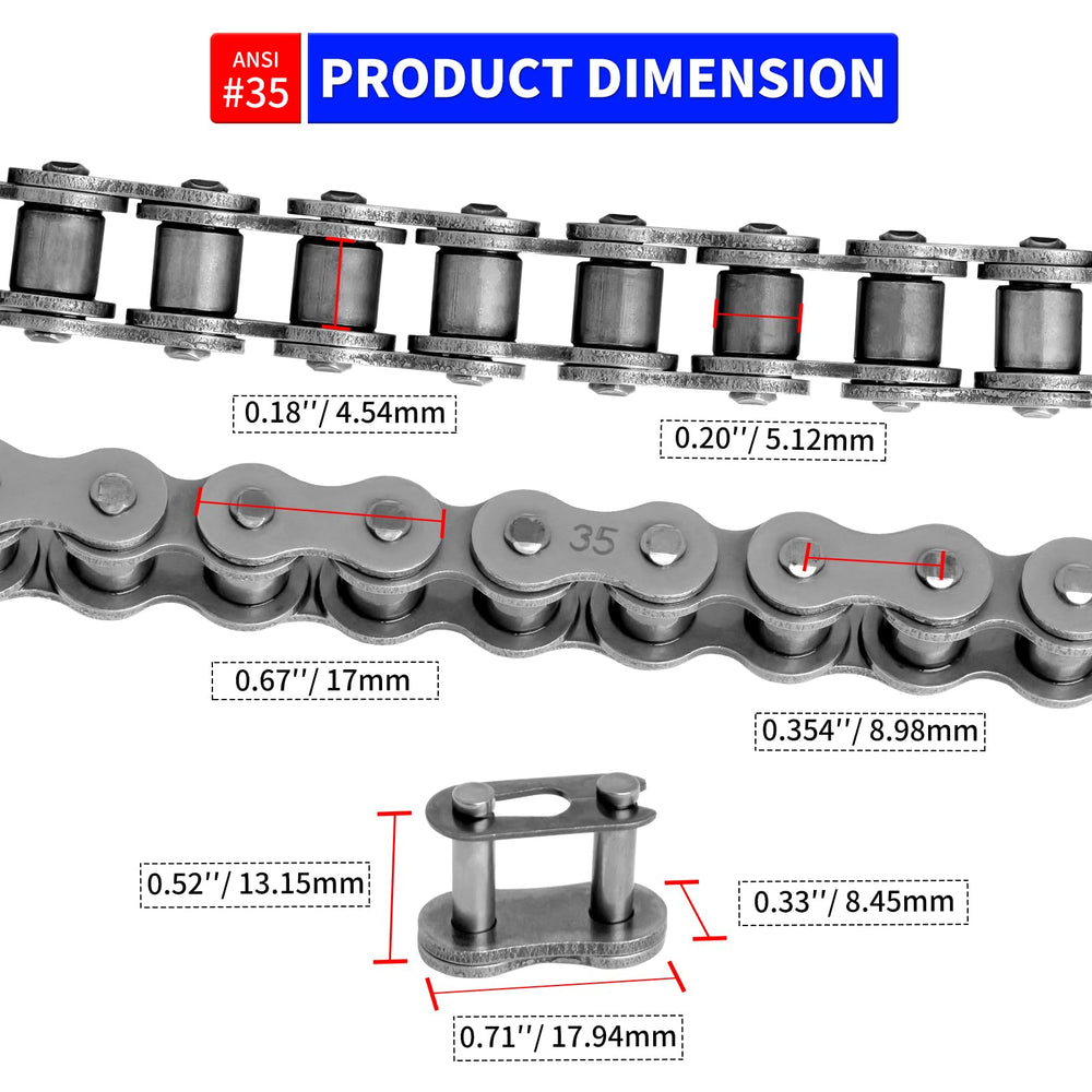 Belleone chain-breaker tool close-up showing easy maintenance and quick chain resizing