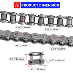 Belleone chain-breaker tool close-up showing easy maintenance and quick chain resizing
