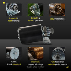 BELLINGO starter replacement shown during rigorous testing for durability.