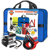 Beloskida emergency kit air compressor powers quick tire inflation for safer road travel.