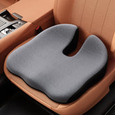 Benazcap car seat cushion front view shows ergonomic shaping for long drives.