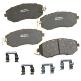 Bendix Premium SBC1539 front brake pads meet FR-S/BRZ standards for smooth performance.