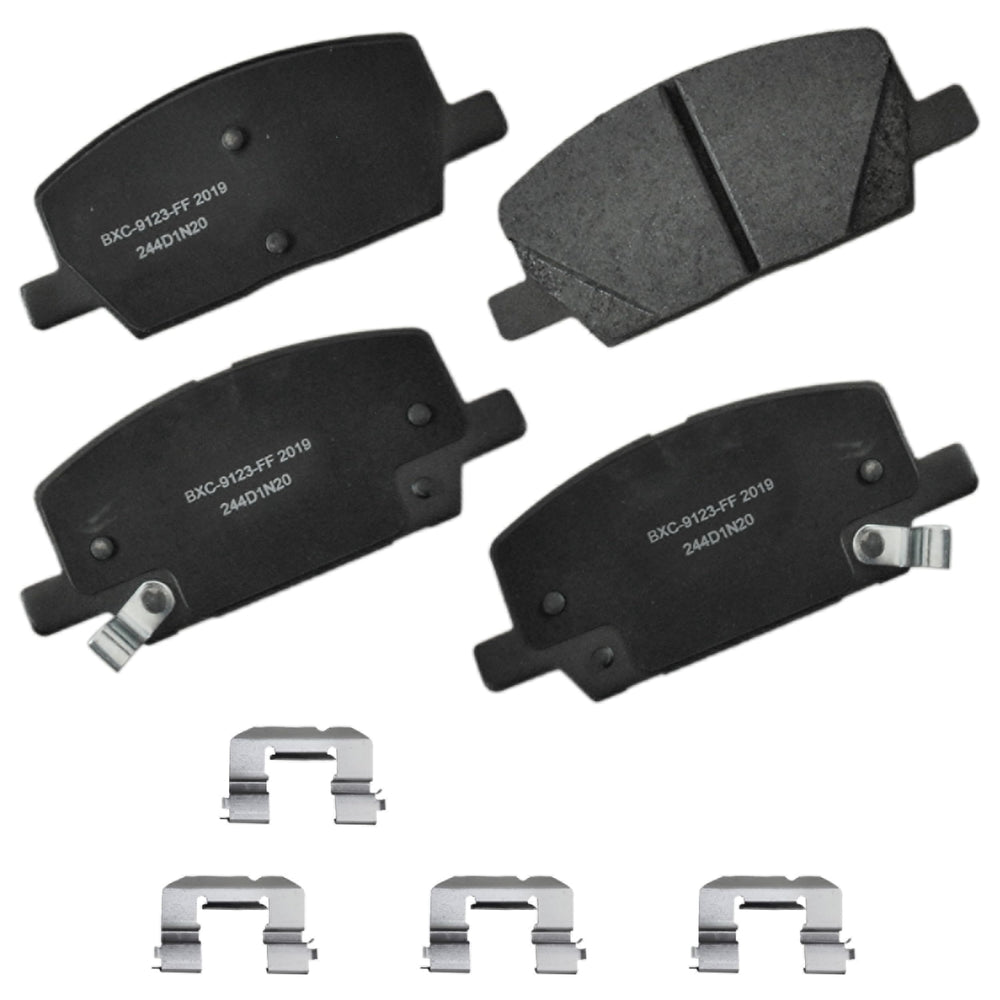 Bendix Premium SBC2019 ceramic front brake pad on Buick Encore ensures smooth daily braking.