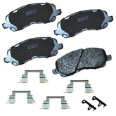 Bendix Premium SBC866 ceramic front brake pad for Chrysler 200 delivers smooth daily braking