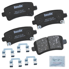 Bendix Priority1 ceramic rear brake pad package enables quiet, reliable stopping.