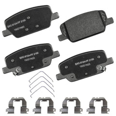 Bendix SBC2199 ceramic rear brake pads for Hyundai Palisade offer reliable daily braking performance