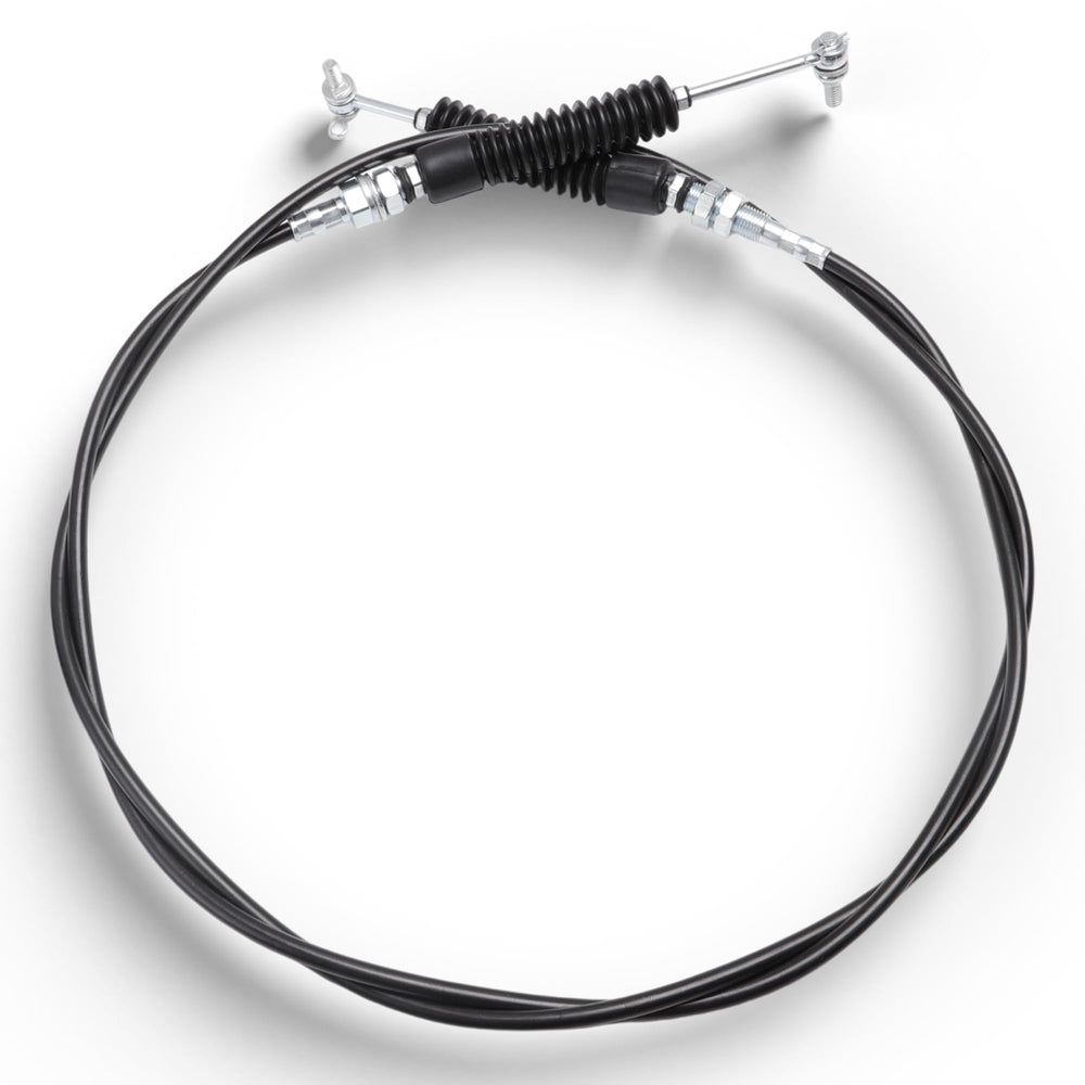 BENERAY 7081883 shift cable close-up shows durable aluminum-ABS construction.