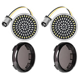 Benlari 2inch front turn signals with 81 LEDs deliver brighter visibility for Harley models.