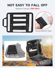 Benlari strong adhesive mount resists high temperatures and stays in place