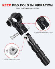 Benlari CNC highway pegs ball-joint connection supports up to 20,000 folds.
