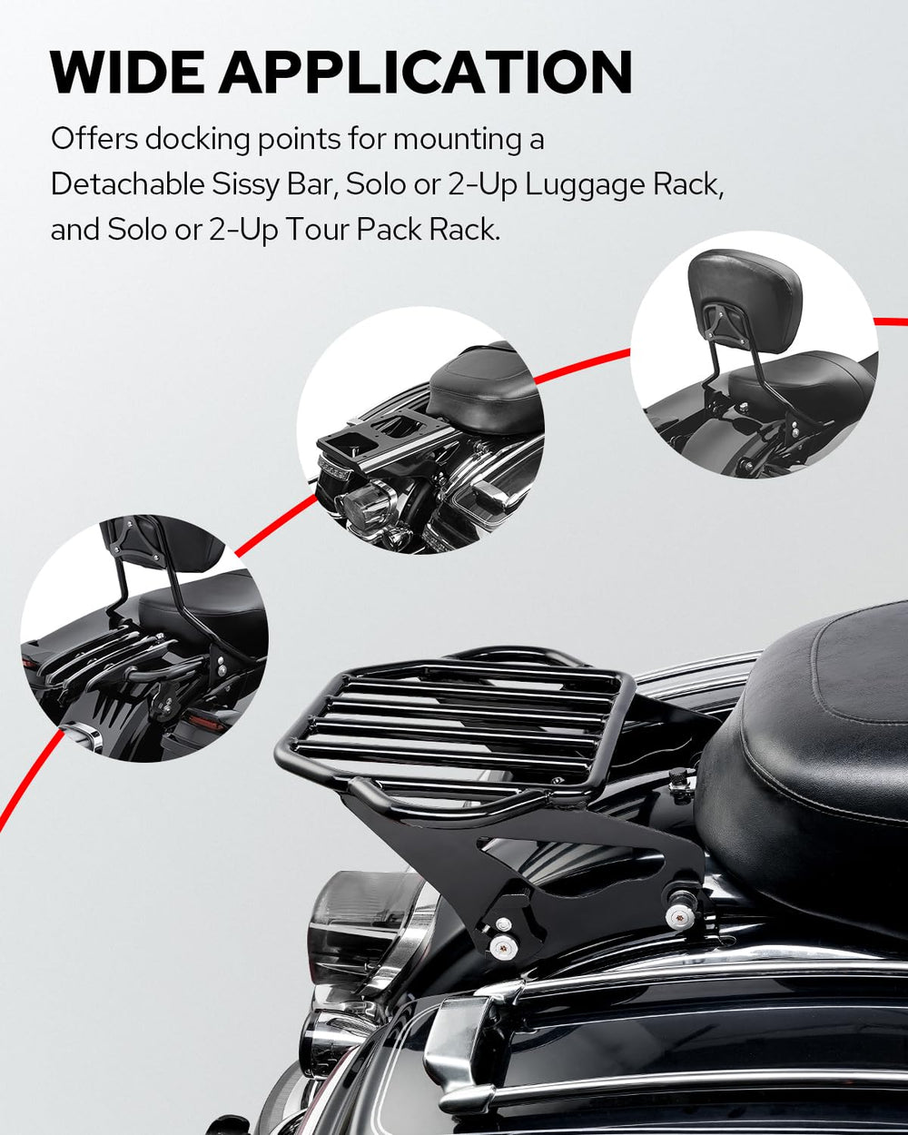 All Benlari docking hardware components laid out for inspection