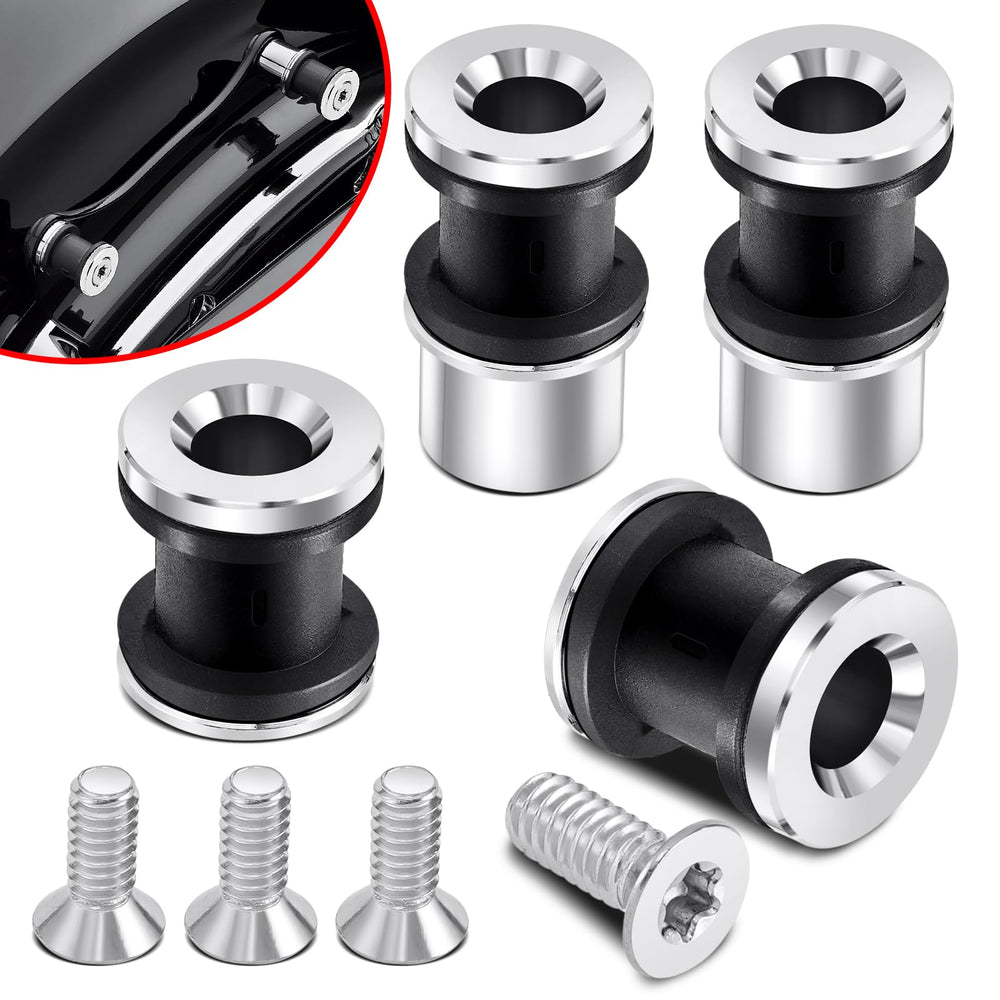 Benlari docking hardware kit for Harley 2009-2024 assembly and secure mounting