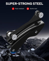 Benlari docking kit installed on Harley; easy removal for changing setups