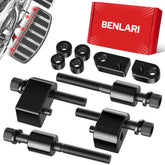 Benlari driver floorboard extensions 1inch right improve leg room on Harley during rides